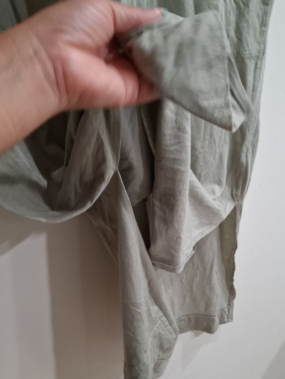 Sleeveless Sage Green Maxi Dress - Minimal Everyday Style - Picture 3 of 9